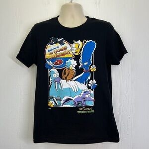 The Simpsons - Island Of Dr Hibbert Tree House Of Horror Graphic T Shirt Large